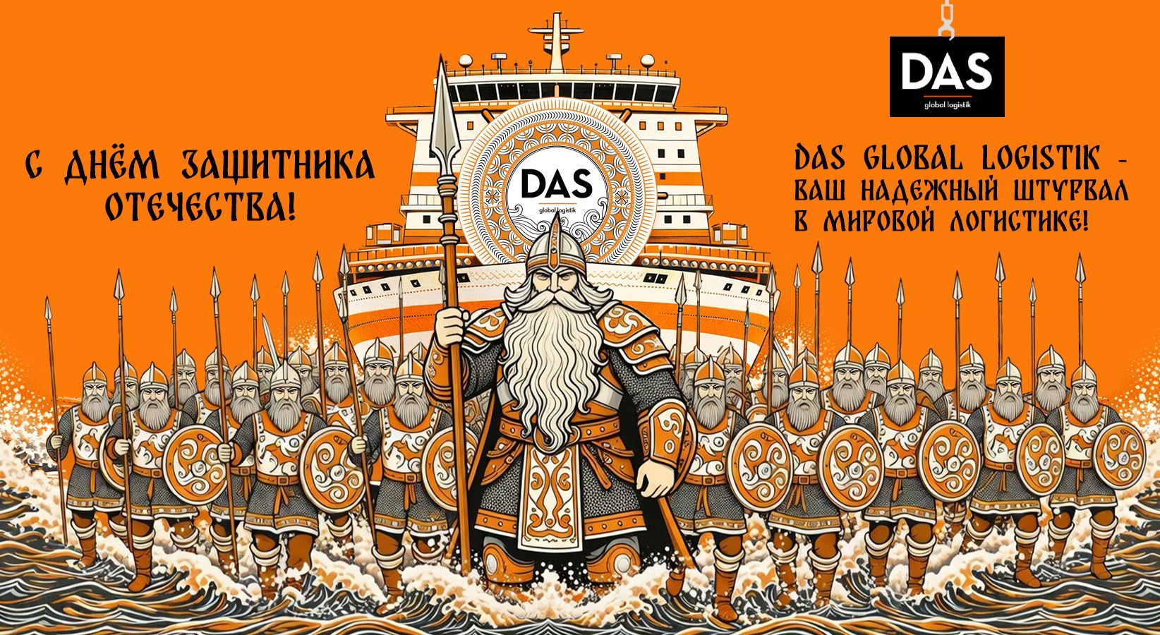 Поздравляем с Днем защитника Отечества!